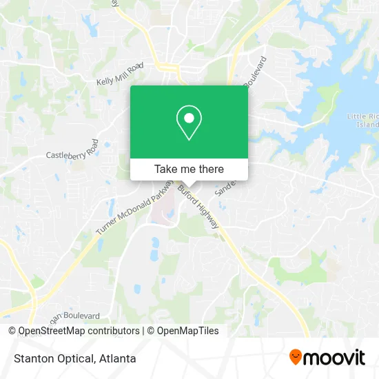 Stanton Optical map
