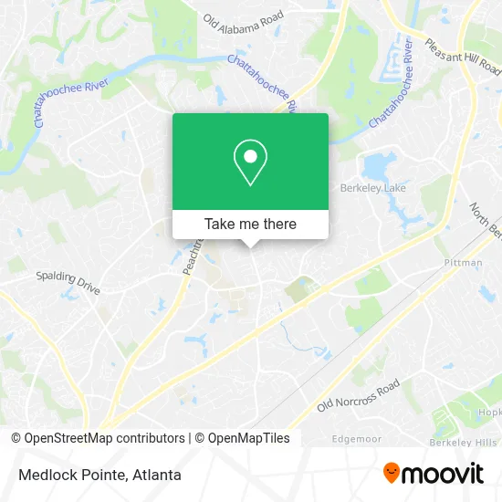 Medlock Pointe map