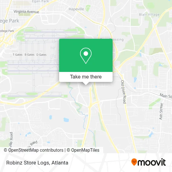 Robinz Store Logs map