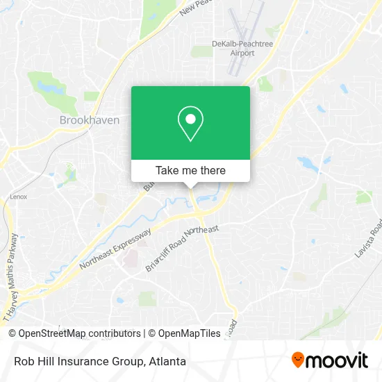 Rob Hill Insurance Group map