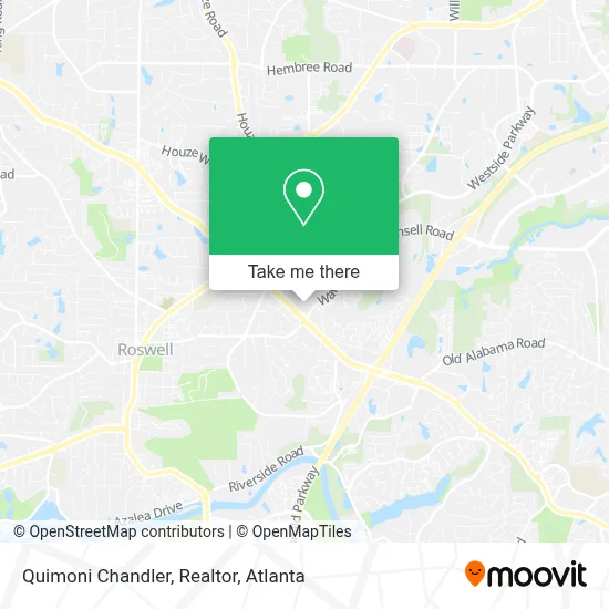 Quimoni Chandler, Realtor map