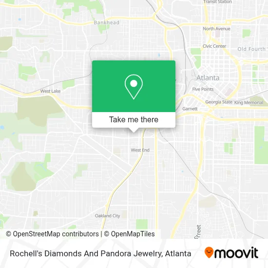 Rochell's Diamonds And Pandora Jewelry map