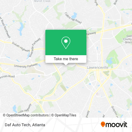 Daf Auto Tech map