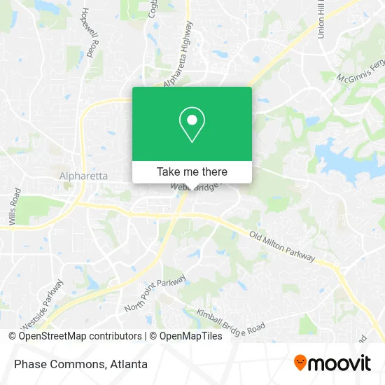 Phase Commons map