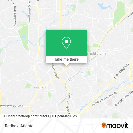 Redbox map