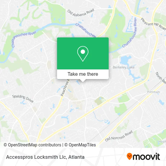 Accesspros Locksmith Llc map