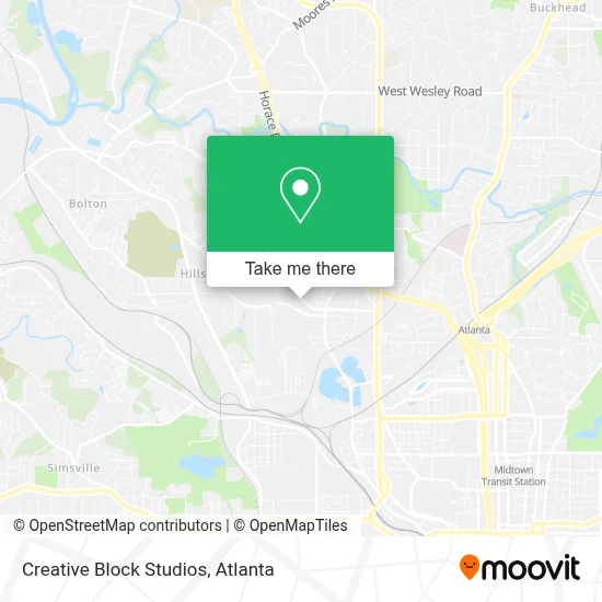 Creative Block Studios map