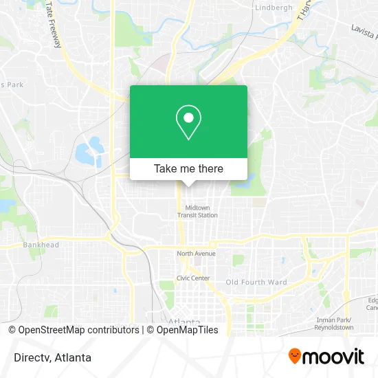 Directv map