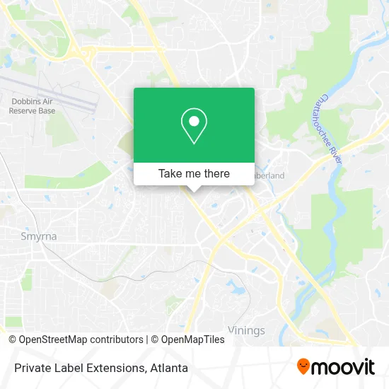 Private Label Extensions map