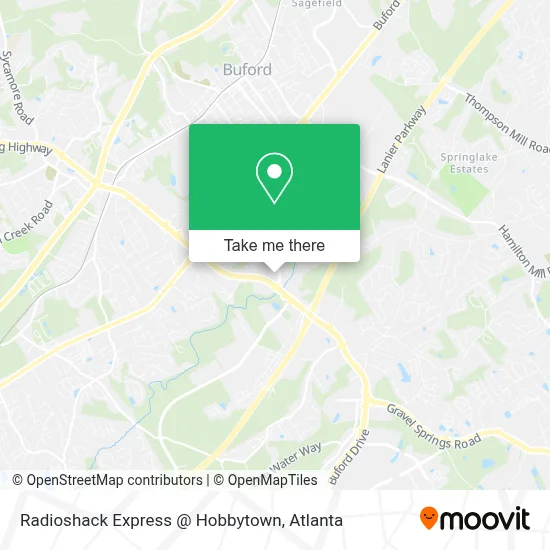 Radioshack Express @ Hobbytown map