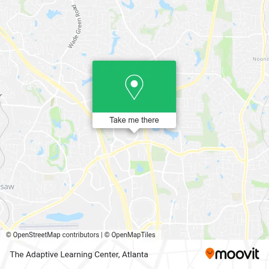 The Adaptive Learning Center map
