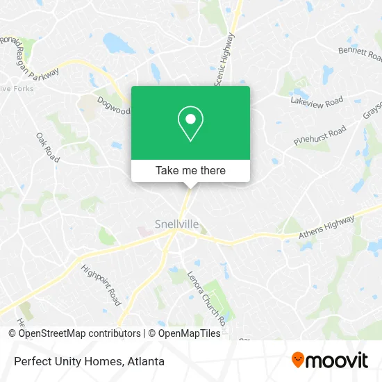 Perfect Unity Homes map