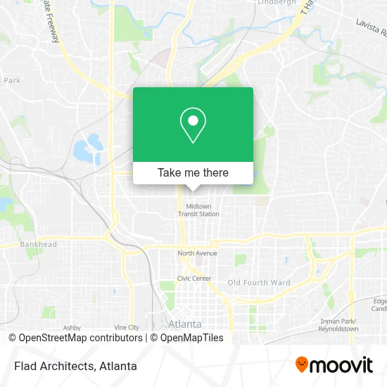 Flad Architects map