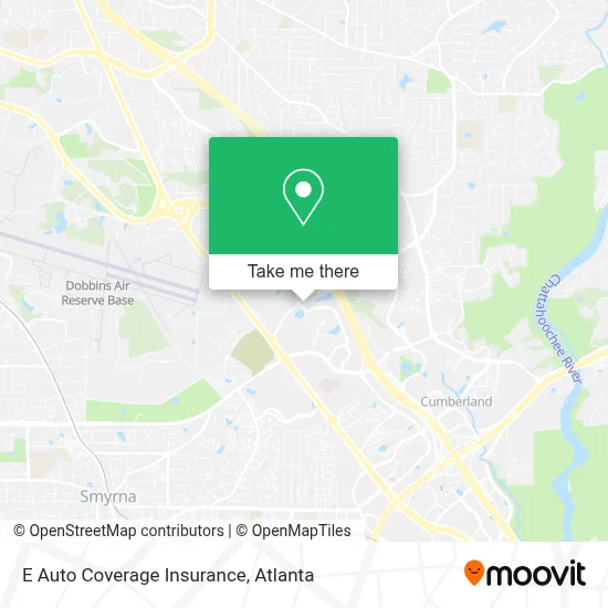 E Auto Coverage Insurance map