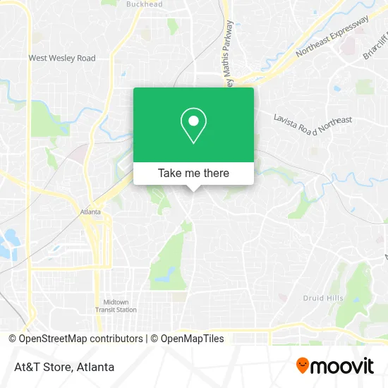 At&T Store map