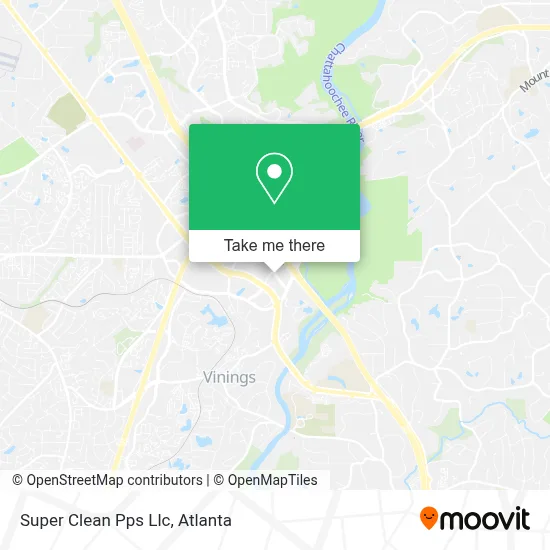 Super Clean Pps Llc map