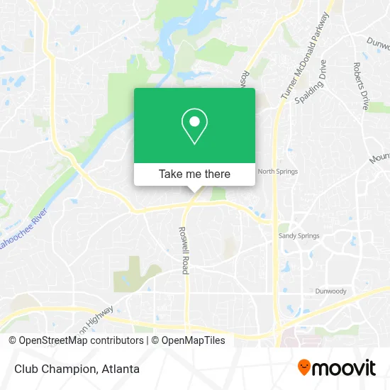 Club Champion map