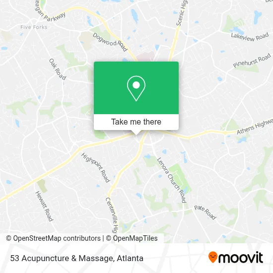53 Acupuncture & Massage map