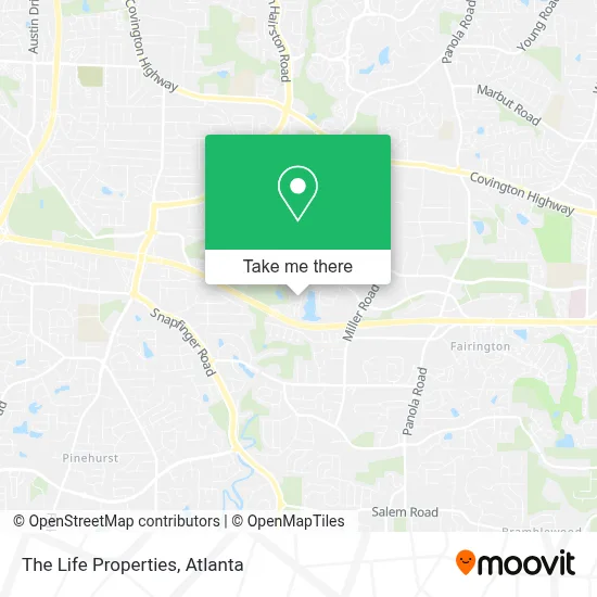The Life Properties map