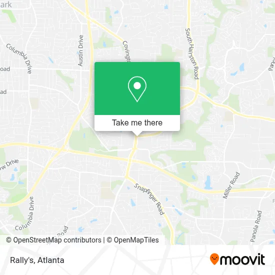 Rally's map