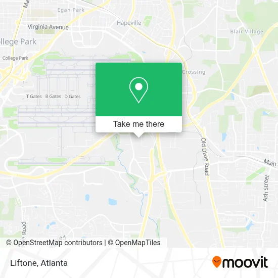 Liftone map