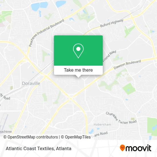 Atlantic Coast Textiles map