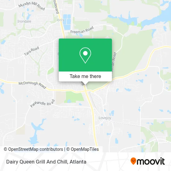 Dairy Queen Grill And Chill map