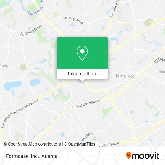 Formcase, Inc. map