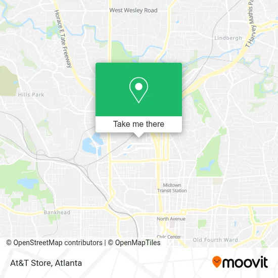 At&T Store map