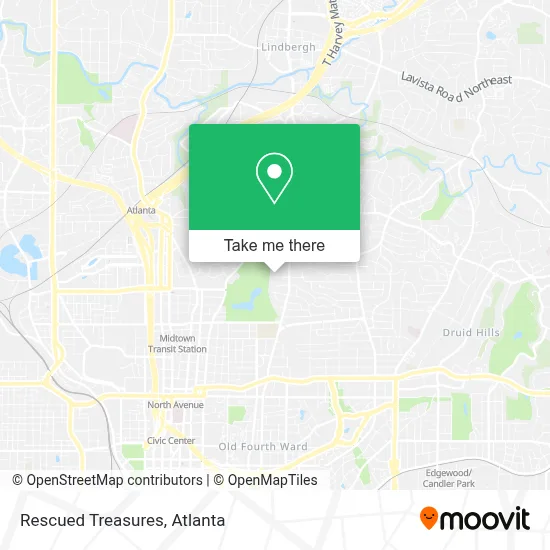 Rescued Treasures map
