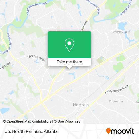 Jts Health Partners map