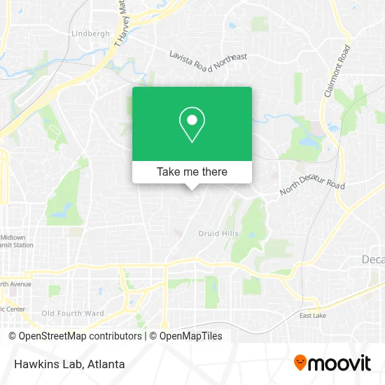Hawkins Lab map