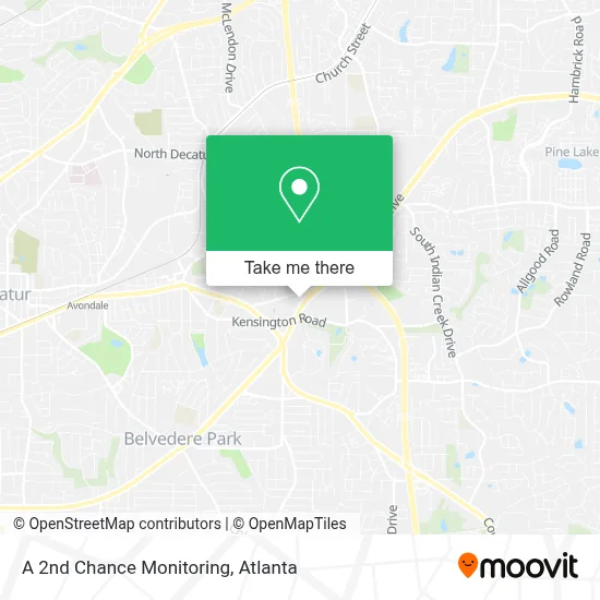 A 2nd Chance Monitoring map