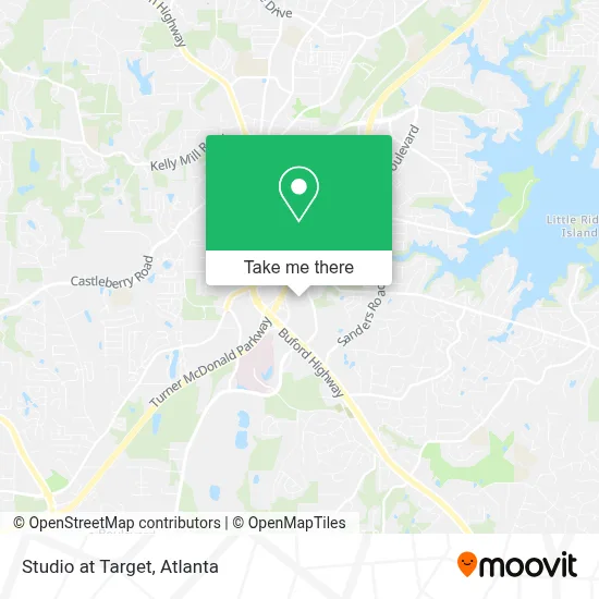 Studio at Target map
