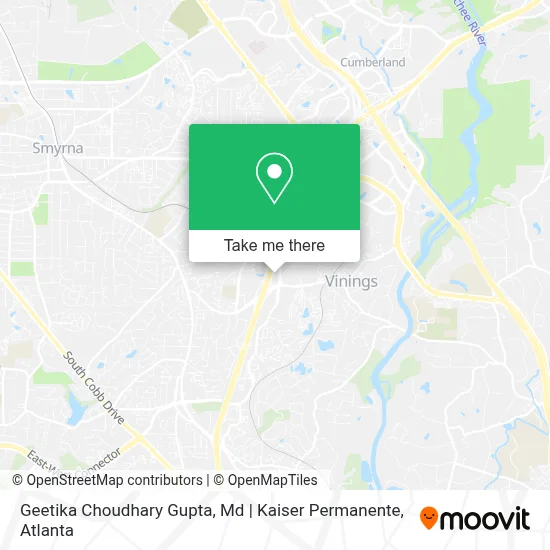 Geetika Choudhary Gupta, Md | Kaiser Permanente map