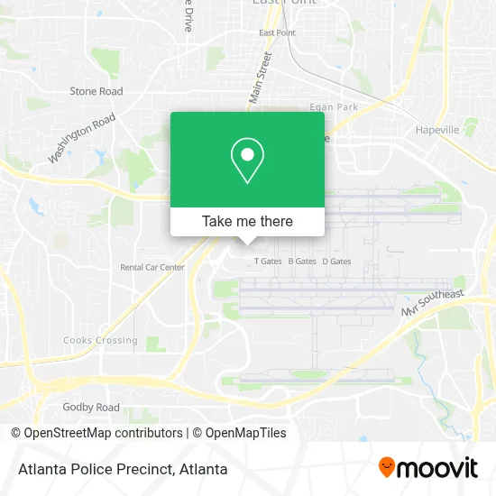 Atlanta Police Precinct map