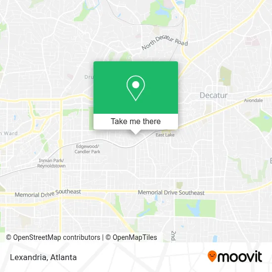 Lexandria map