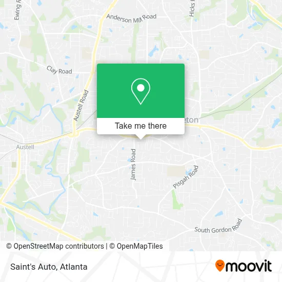 Saint's Auto map