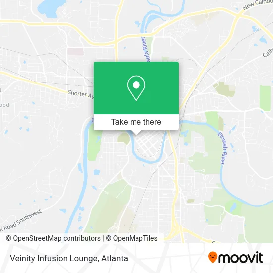 Veinity Infusion Lounge map