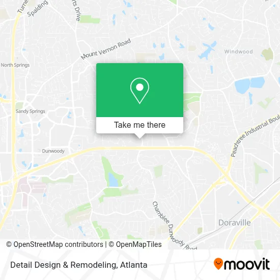 Detail Design & Remodeling map