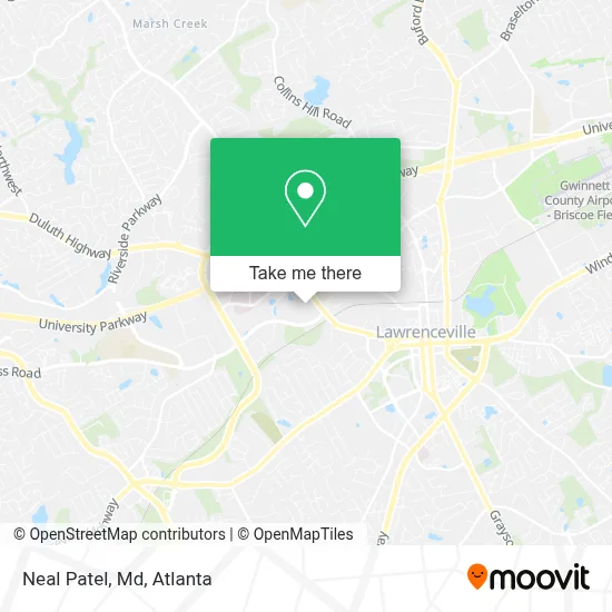 Neal Patel, Md map