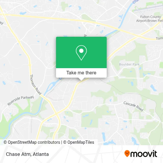 Chase Atm map