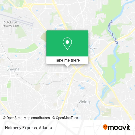 Holmesy Express map