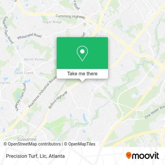 Precision Turf, Llc map