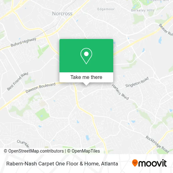Rabern-Nash Carpet One Floor & Home map