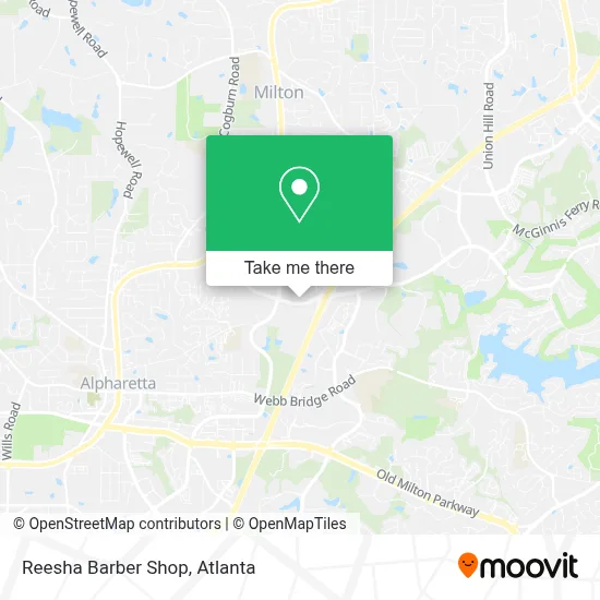 Reesha Barber Shop map