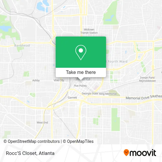 Rocc’S Closet map