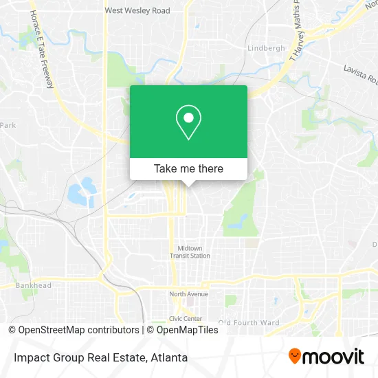 Impact Group Real Estate map