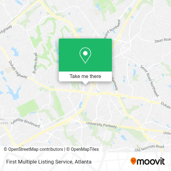 First Multiple Listing Service map