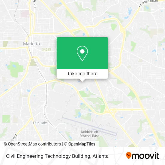 Civil Engineering Technology Building map